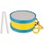 Instrumento Musical Tambor Pequeno 21CM - Imagem 2
