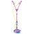 Instrumento Musical Microfone Duplo com Pedestal Rosa - Imagem 2