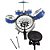 Instrumento Musical do RE MI FUN Bateria Azul - Imagem 2