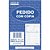 Impresso Talão de Pedido 1/18 2 Vias 40 Folhas PCT com 20 - Imagem 1