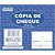 Impresso Cópia de Cheque Branco 100 Folhas 160X190MM PCT com 10 1 - Imagem 1