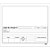 Impresso Cópia de Cheque Branco 100 Folhas 160X190MM Pacote com 10 - Imagem 1