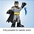 Imaginext Batman Uniforme CINZA/PRETO XL - Imagem 7