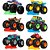 Hot Wheels Monster TRUCKS Veículo Escala 1:64 - Caixa com 08 Unidades - Imagem 8
