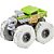 Hot Wheels Monster TRUCKS Twisted TREDZ Escala 1:43 - Imagem 1