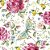 Guardanapo para Decoupage Rosa Purpura 33X33CM PCT com 20 - Imagem 2