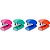 Grampeador Mini Bazze B5101 Colors 26/6 – Display com 12 Unidades - Imagem 1