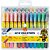 Giz de Cera Gizão Retrátil Aquarelável 24 Cores - Imagem 1