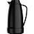 Garrafa Térmica Rosca Bule Dama Preta 500ML - Imagem 2