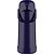 Garrafa Térmica Pressão Magic PUMP Azul 1L - Imagem 1
