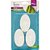Gancho Plástico KIT de Parede Adesivo 3 PCS com 03 - Imagem 1