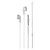 Fone de Ouvido Multilaser PLAY Branco INTRA Auricular - Imagem 1