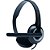 Fone de Ouvido com Microfone Headset CALL Meet Preto Cabo 1,3M - Imagem 1
