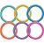 Flutuador para Piscina Circular - Cores Sortidas - Caixa com 20 - Imagem 1