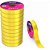 Fita Poli Lisa 15MM X 50M Amarela Pacote com 10 - Imagem 3