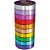 Fita Poli Lisa 15MM X 50M Cores Sortidas Pacote com  10 - Imagem 1
