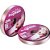 Fita de Cetim 15MM 50M Rosa Velho - Imagem 1