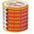 Fita Crepe 710 MASK Crepe 18MM X 50M - Pacote com 6 Rolos - Imagem 3