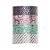 Fita Adesiva Decorada Washi Tapes 15X5 Metálica PRAT BLCOM 04 - Imagem 1