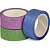 Fita Adesiva Decorada Washi Tape Glitter 15MM X 5M - 10 Cores - Imagem 2