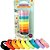 Fita Adesiva Decorada Creative Papel Colorida 12X10MM Bloco com 9 - Imagem 1