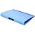 Fichário de PVC 4 Argolas Azul Pastel com Estojo - Imagem 3