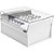 Fichário de Mesa com Base de AÇO 5X8 BRANCO/CRYSTAL - Imagem 2
