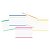 Ficha Pautada Colorida 5X8 N3 127X203MM com 50 Folhas - Imagem 3