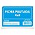 Ficha Pautada 4X6 15,2X10,2CM 100 Folhas - Imagem 2