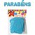 Faixa Decorativa para BENS com Glitter Azul Neon 12CM - Blister com 01 Unidad - Imagem 1