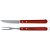Kit Faca e Garfo Trinchante para Churrasco - Imagem 1