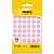 Etiqueta Redonda TP-12 Rosa Pastel 12MM - Pacote com 210 Unidades - Imagem 1
