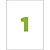 Etiqueta Carta 6185 Adesiva 215,9X279,4 MM – Caixa com 100 Folhas A4 - Imagem 1