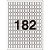 Etiqueta A5 A5Q-813 12 Folhas 8,0 X 13,0 MM - Pacote com 2184 Etiquetas - Imagem 3