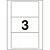 Etiqueta A5 A5Q-66115 66,0 X 115,0 MM Pacote com 36 Etiquetas - Imagem 3
