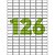 Etiqueta A4 A4349 100 Folhas 26,0X15,0MM - Caixa com 12600 - Imagem 1