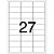 Etiquetas A4 A4255 31,0 X 63,5MM - 25 Folhas, 675 Etiquetas - Imagem 3