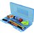 Estojo Plástico Teen BOX Escolar Azul PCT com 03 - Imagem 2