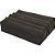 Estojo de NYLON Preto NYL 600 Triplo - Imagem 2