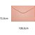 Envelope Visita Colorido 72X108 Rosa Claro Fidji 80G Pacote com 100 Unidades - Imagem 2