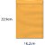 Envelope Saco Ouro 162X229MM 80G KO 23 - Caixa com 250 Unidades - Imagem 1