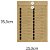 Envelope Saco Natural VAI-VEM com ILHÓS 250X353MM KN35V Caixa com 100 - Imagem 2