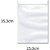 Envelope Saco Branco 250X353 90G OF 35 - Caixa com 250 - Imagem 1
