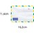 Envelope Comercial 114X162MM 63G com RPC Aéreo Caixa com 1000 Unidades - Imagem 2