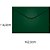 Envelope Carta Colorido 114X162MM Verde Escuro 80G - PCT com 100 - Imagem 2