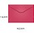 Envelope Carta Colorido 114X162MM PINK Cancun 80G Pacote com 100 - Imagem 2
