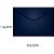 Envelope Carta Colorido 114X162 Azmarinho Psegur 80G PCT com 100 - Imagem 2