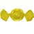 Embalagem para TRUFA/CONE 15X16CM Amarelo Pacote com 100 - Imagem 2