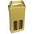 Embalagem para Garrafa Caixa Dourado 8X17X38 Duplo PCT com 10 - Imagem 1