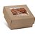 Embalagem para Doces KRAFT 7,5X7,5X4CMPARA4UNI PCT com 10 - Imagem 2